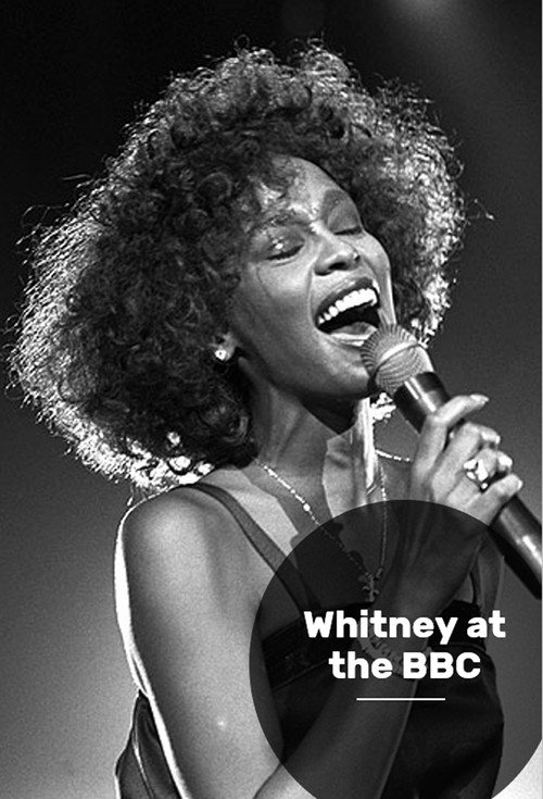 Whitney Houston at the BBC Poster