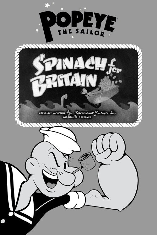 Spinach Fer Britain Poster