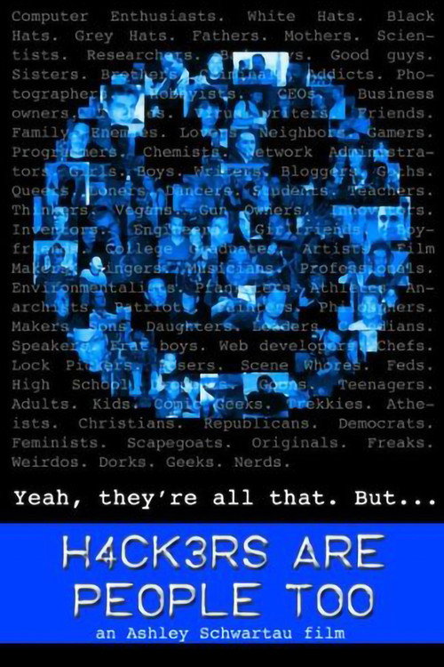 Hackers Are People Too Poster
