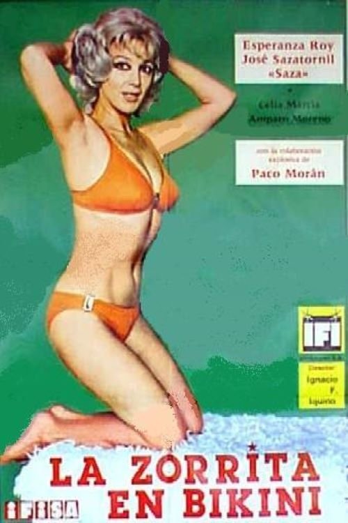 Cunning Young Vixen in a Bikini Poster