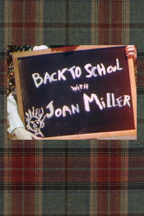 Back To School With Joan Miller Poster