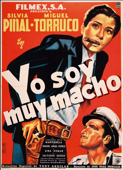 I Am Very Macho Poster