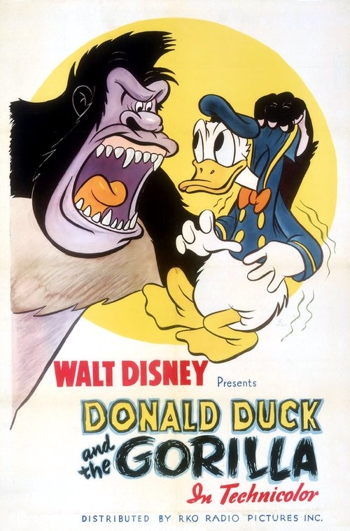 Donald Duck and the Gorilla Poster