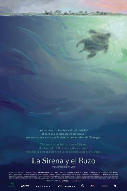 The Mermaid and the Diver Poster