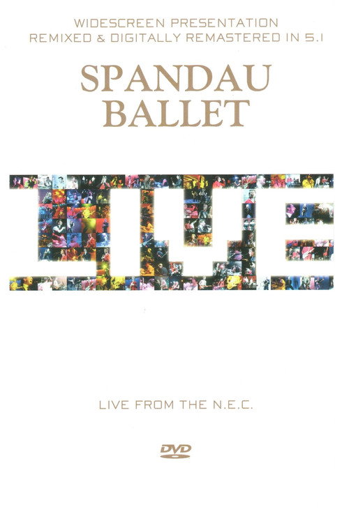 Spandau Ballet: Live from the N.E.C. Poster