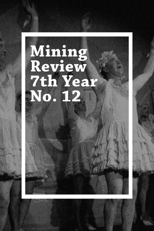 Mining Review 7th Year No. 12 Poster