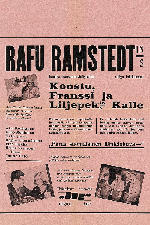 Helsingin kuuluisin liikemies Poster