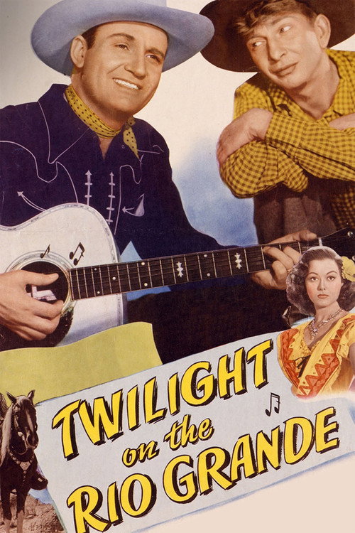 Twilight on the Rio Grande Poster