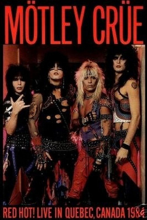 Mötley Crüe | Quebec City 1984 Poster