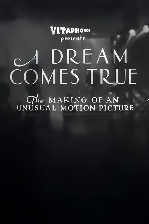A Dream Comes True Poster