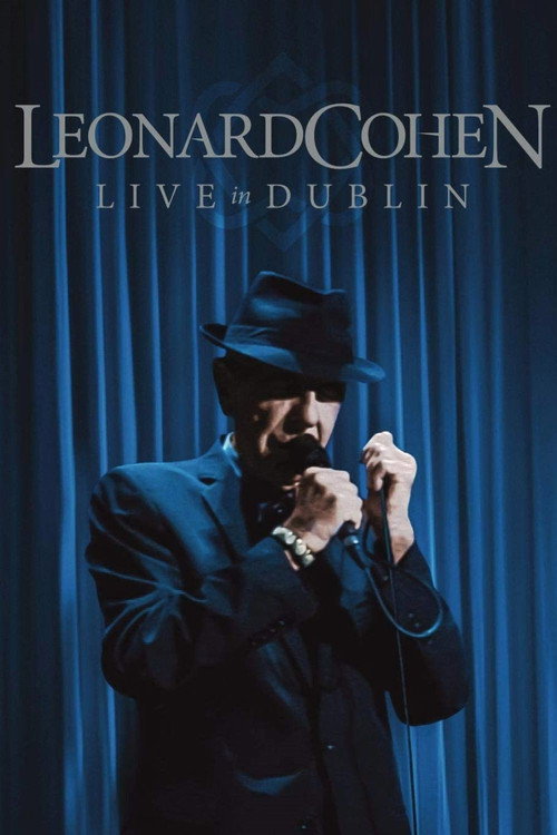Leonard Cohen - Live in Dublin Poster