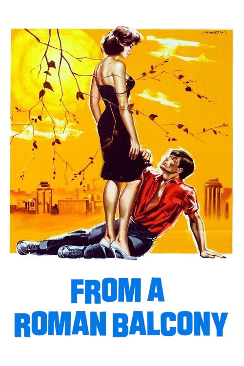 From a Roman Balcony Poster