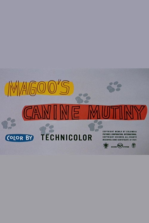 Magoo's Canine Mutiny Poster