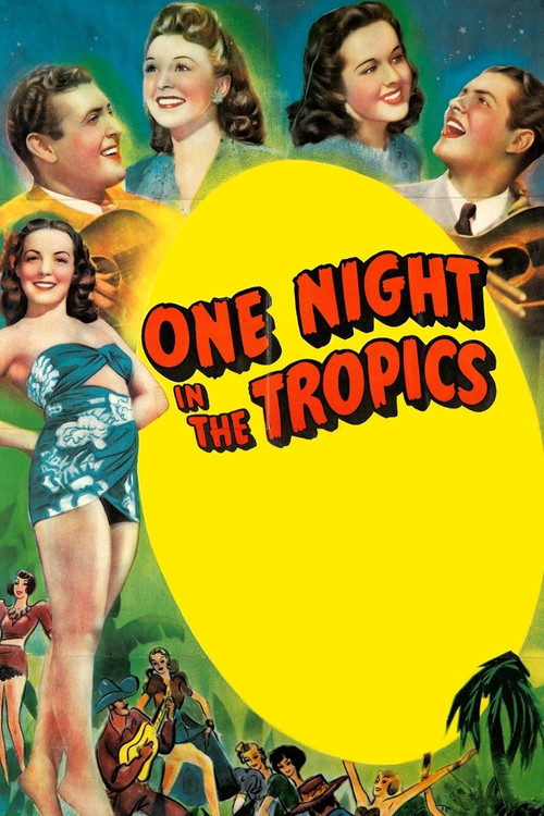 One Night in the Tropics Poster