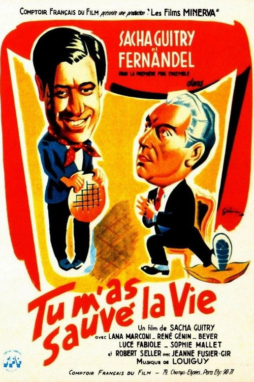 Tu m'as sauvé la vie Poster