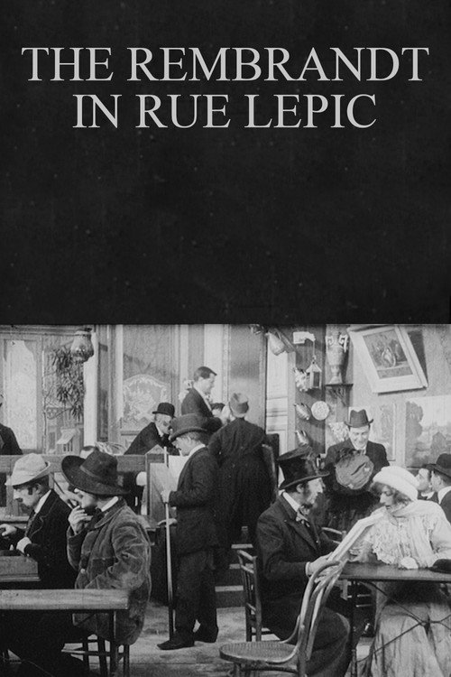 The Rembrandt in Rue Lepic Poster