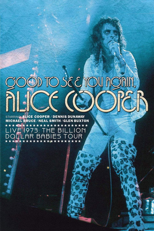 Good to See You Again, Alice Cooper Poster