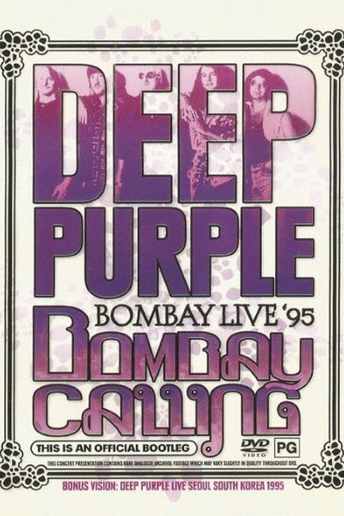 Deep Purple: Bombay Calling Poster