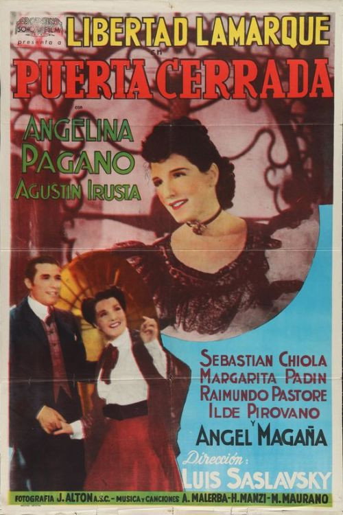 Puerta cerrada Poster