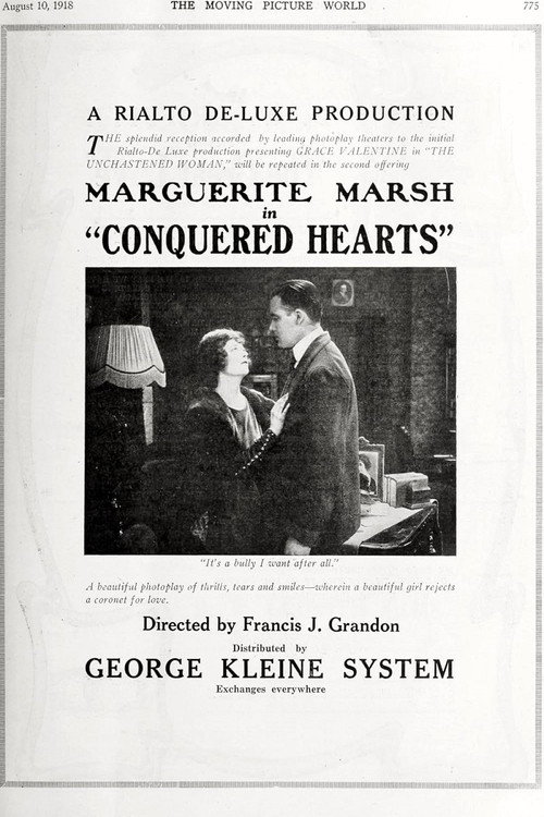 Conquered Hearts Poster