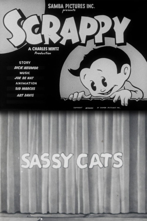 Sassy Cats Poster