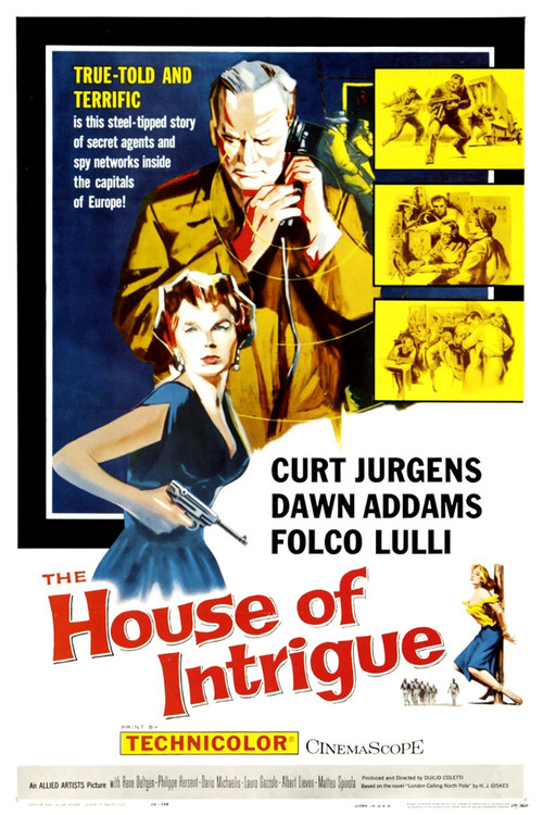 The House of Intrigue Poster