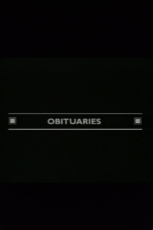 Obituaries Poster