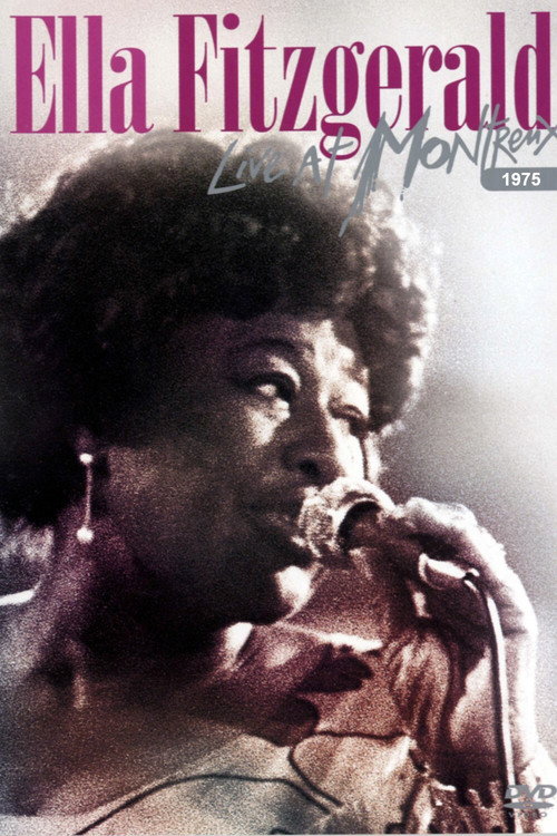 Ella Fitzgerald - Live at Montreux Jazz Festival 1975 Poster