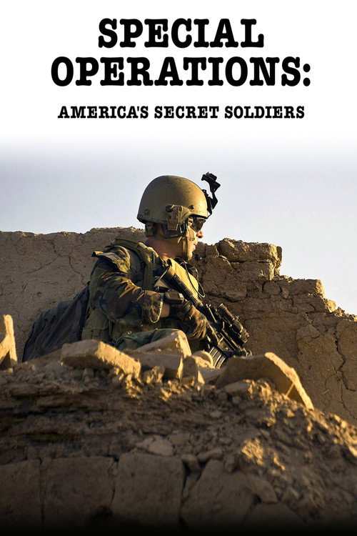 Special Operations: America's Secret Soldiers Poster