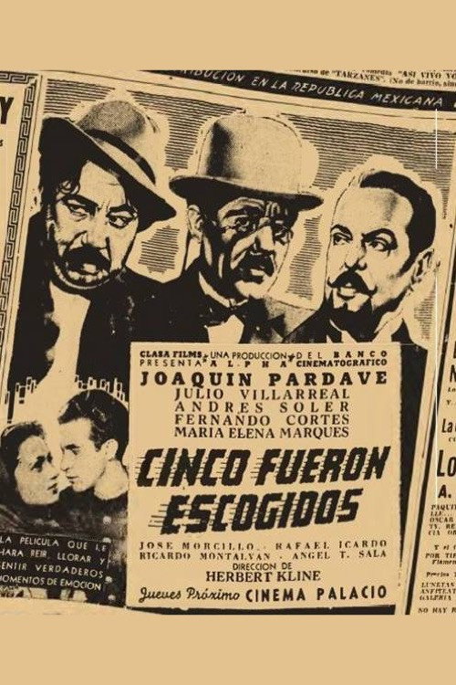 Cinco fueron escogidos Poster