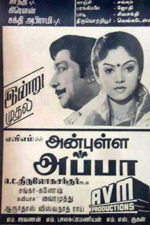 Anbulla Appa Poster