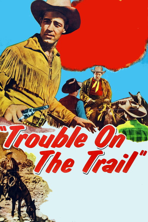 Trouble on the Trail Poster
