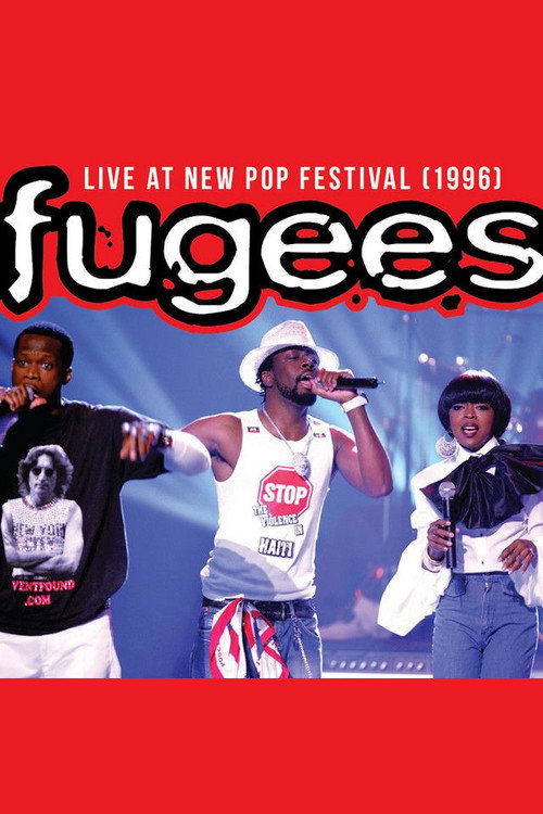 Fugees: Live at New Pop Festival 1996 Poster