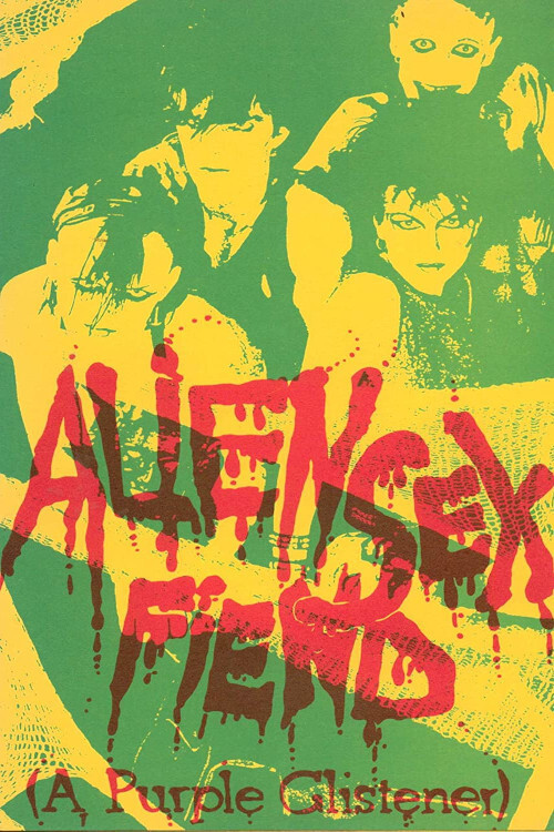 Alien Sex Fiend Purple Glistener Poster
