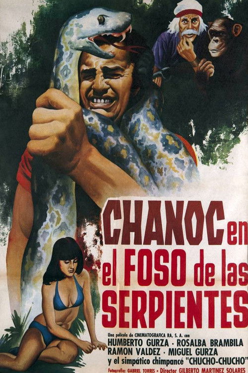 Chanoc en el foso de las serpientes Poster