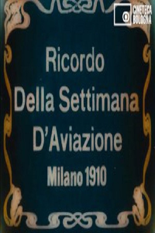 Ricordo della Settimana d’Aviazione Poster