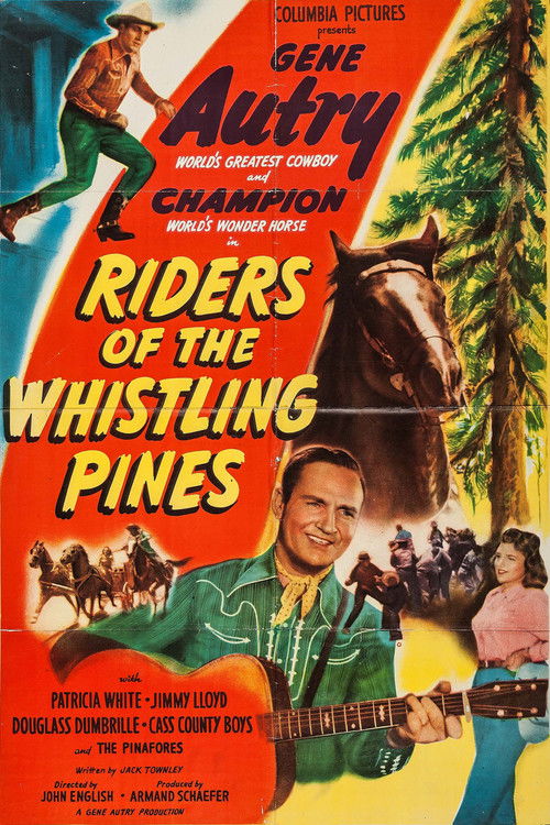 Riders of the Whistling Pines Poster