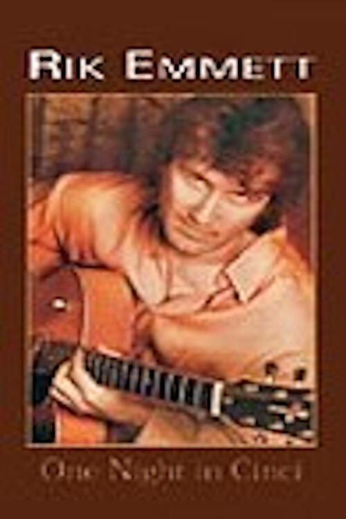 Rik Emmett - One Night in Cinci Poster