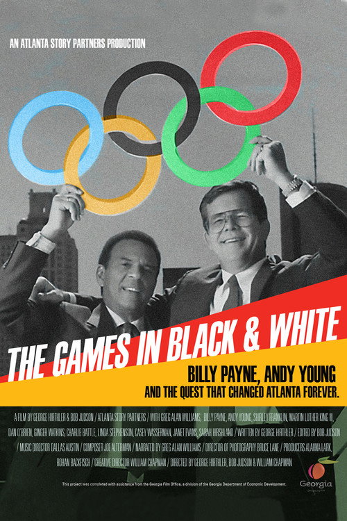 The Games in Black & White Poster