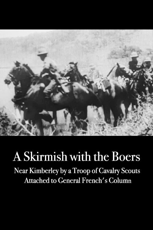 A Skirmish with the Boers Near Kimberley by a Troop of Cavalry Scouts Poster