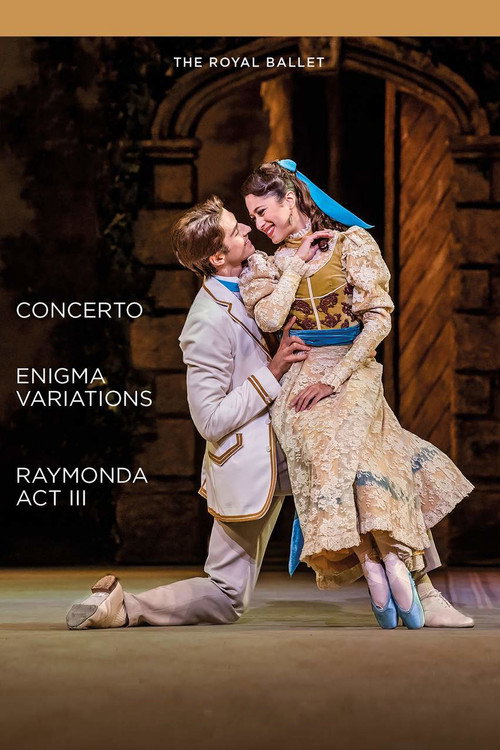 Concerto / Enigma Variations / Raymonda Act III (Royal Ballet) Poster