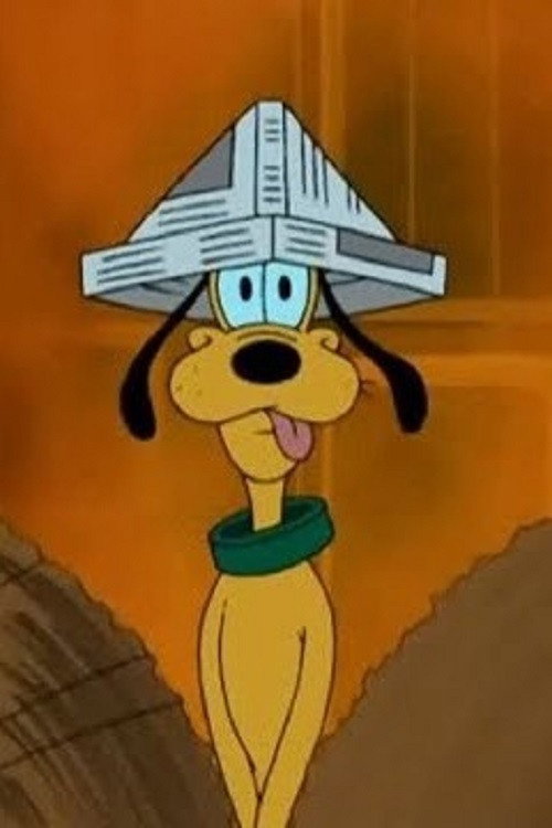 Pluto Gets the Paper: Street Cleaner Poster