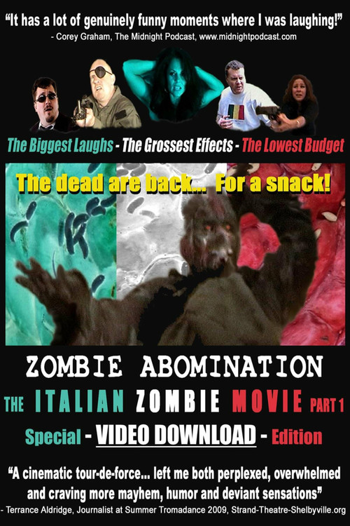 Zombie Abomination: The Italian Zombie Movie - Part 1 Poster