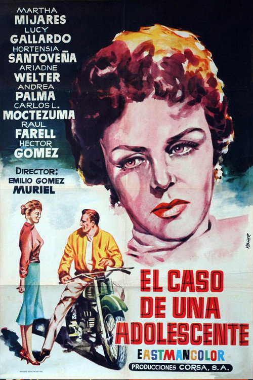 El caso de una adolescente Poster