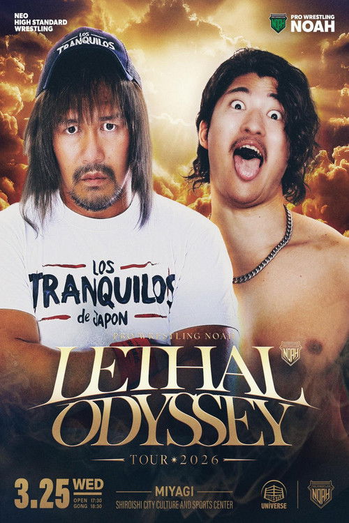 NOAH Lethal Odyssey Tour 2026 Poster