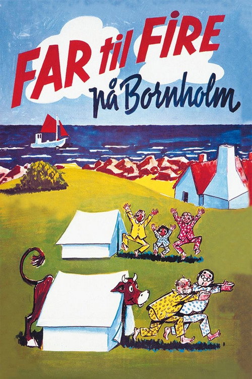 Father of Four: On Bornholm Poster