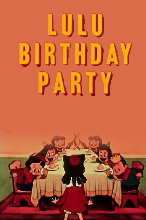 Lulu's Birthday Party Poster
