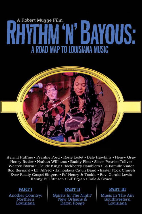 Rhythm 'n' Bayous: A Road Map to Louisiana Music Poster