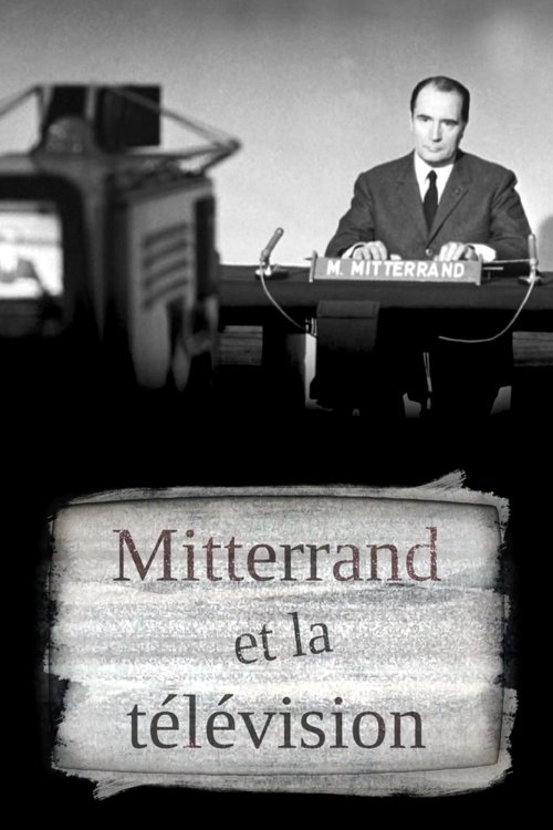 Mitterrand et la télé Poster