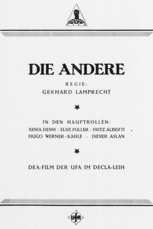 Die Andere Poster